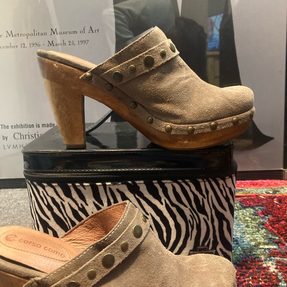 Suede mules from corso  como